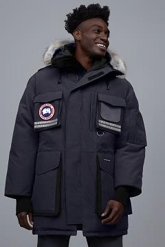Chamarras Canada Goose Hombre México - Snow Mantra Abrigos Azul Marino FE2793405